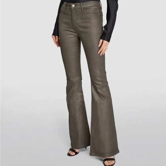 Frame Denim Denim - NWT Frame Le High Flare Coated Jeans